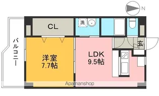 楽住庵【4階】の間取り