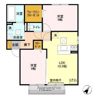 ビューラー C【1階】の間取り