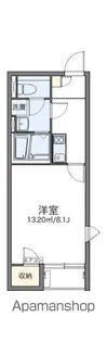 レオネクストフザンリード【210号室】の間取り