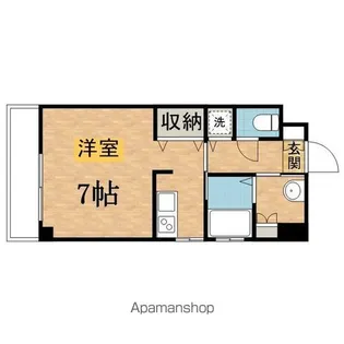 SーFORT八王子堀之内【507号室】の間取り