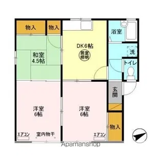 セジュール港町【1階】の間取り