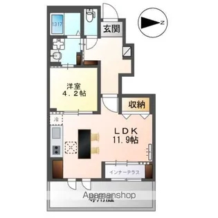 コルナス【1階】の間取り