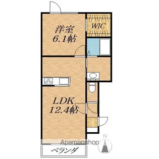 CASA FONTAINE【1階】の間取り