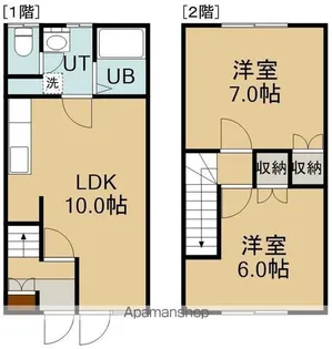 JOY8【805号室】の間取り