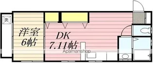 オークヒルズ101【303号室】の間取り