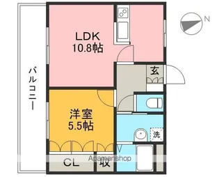 ネオ・クレストⅢ【1階】の間取り
