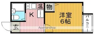 シティパル【1階】の間取り