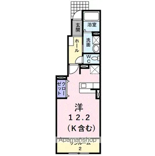 グッデェィズ Ⅱ【1階】の間取り