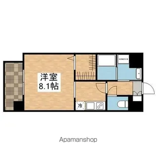 パルティール吹上アネックス【502号室】の間取り