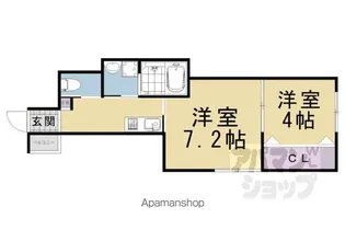 アネックスⅡ番館【402号室】の間取り