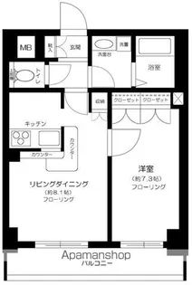 S・フラット吉祥寺【5階】の間取り