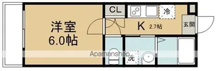 プラウドシャトー若葉【1階】の間取り