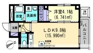 プレミール亀岡【2階】の間取り