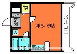 プレリュードMARUOKA【4階】の間取り