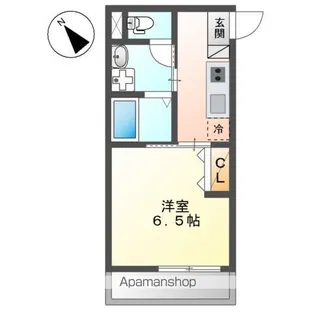 A.C.GRANDAGE【3階】の間取り