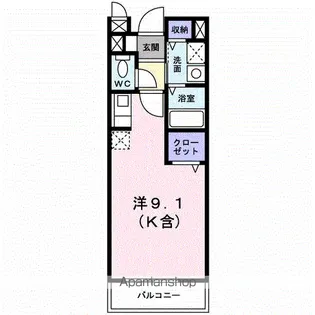 ドリーム【2階】の間取り