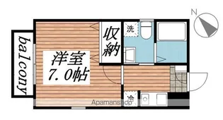 リブレア日比津パークサイドA棟【201号室】の間取り