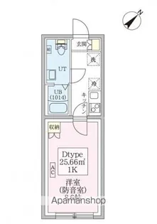 スカイラシクラス平和台【304号室号室】の間取り