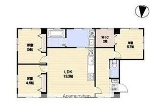 東京都墨田区両国3丁目【マンション】の間取り