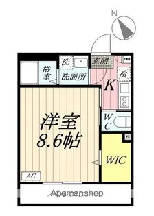 ファーストステージ八潮【202号室】の間取り