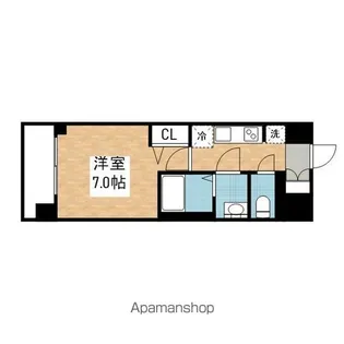 ファステートNAGOYA今池バレンシア【8階】の間取り