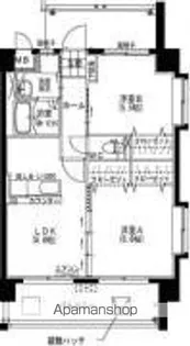 ラポルテ【6階】の間取り