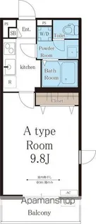 リブリ・クレール蘇我壱号館【3階】の間取り