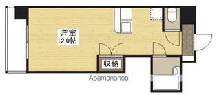 ルナパール大宮【4階】の間取り