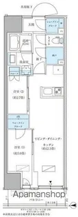 パークアクシス品川天王洲アイル【7階】の間取り