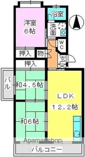 エクセレント塩浜【4階】の間取り