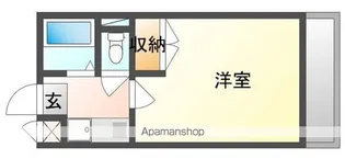 ハイツ南風【3階】の間取り
