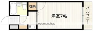 ジャルダン三筋【3階】の間取り