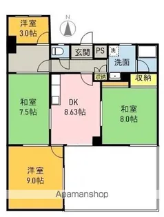 ROA BUIL ANNEX【1階】の間取り