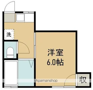 コーポフラワー【102号室】の間取り