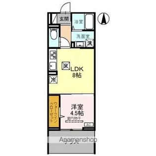 リュミエール【1階】の間取り