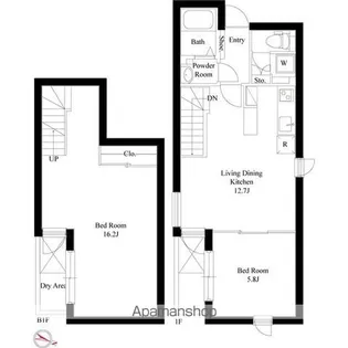 GRANPASEO白山【1階】の間取り