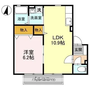 パナステージ 四季の郷 B【2階】の間取り