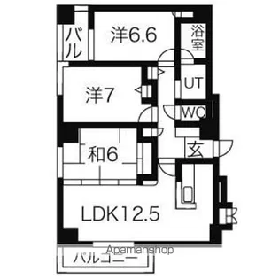 アーバンプラザ SAWADA【5階】の間取り