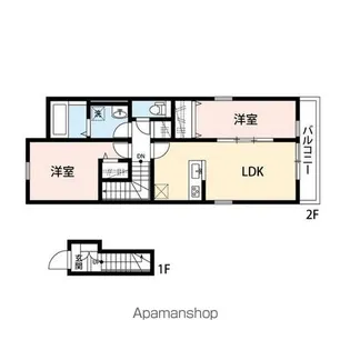 GRAND REVE【2階】の間取り