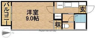 シャルマンB【1階】の間取り