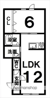 エマーブル【1階】の間取り