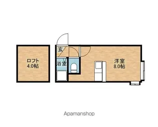 AMSスイート35A【202号室】の間取り
