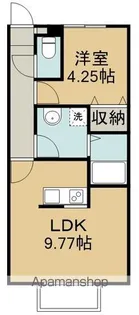 アスコット中野栄駅前【1階】の間取り