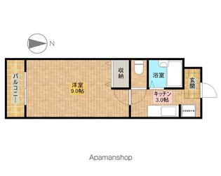 ラ・セフィーロⅥ【1階】の間取り