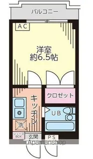 リバティーハウス【5階】の間取り
