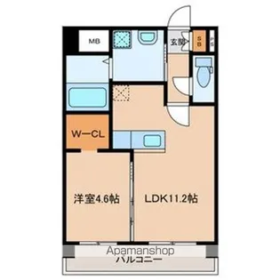 WISTERIA SUITE【902号室号室】の間取り
