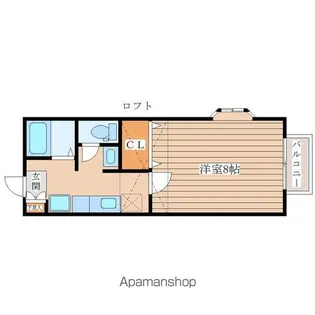 サゥーヂビバⅠ【1階】の間取り