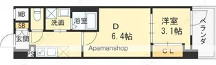 メイクス大阪鶴見【10階】の間取り