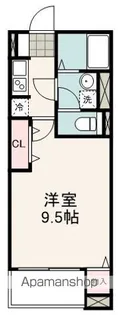 レジみん春日【2階】の間取り