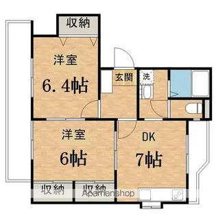 エクセルユキ【3階】の間取り